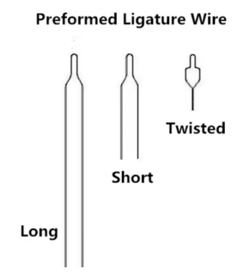 Preforme Ligatür Teli Uzun (15.5 cm) – 1.000’li Paket